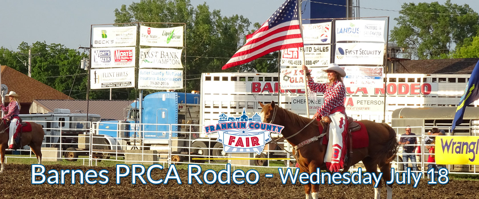 Barnes PRCA Rodeo Slide Image